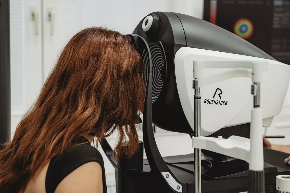 Meranie parametrov oka